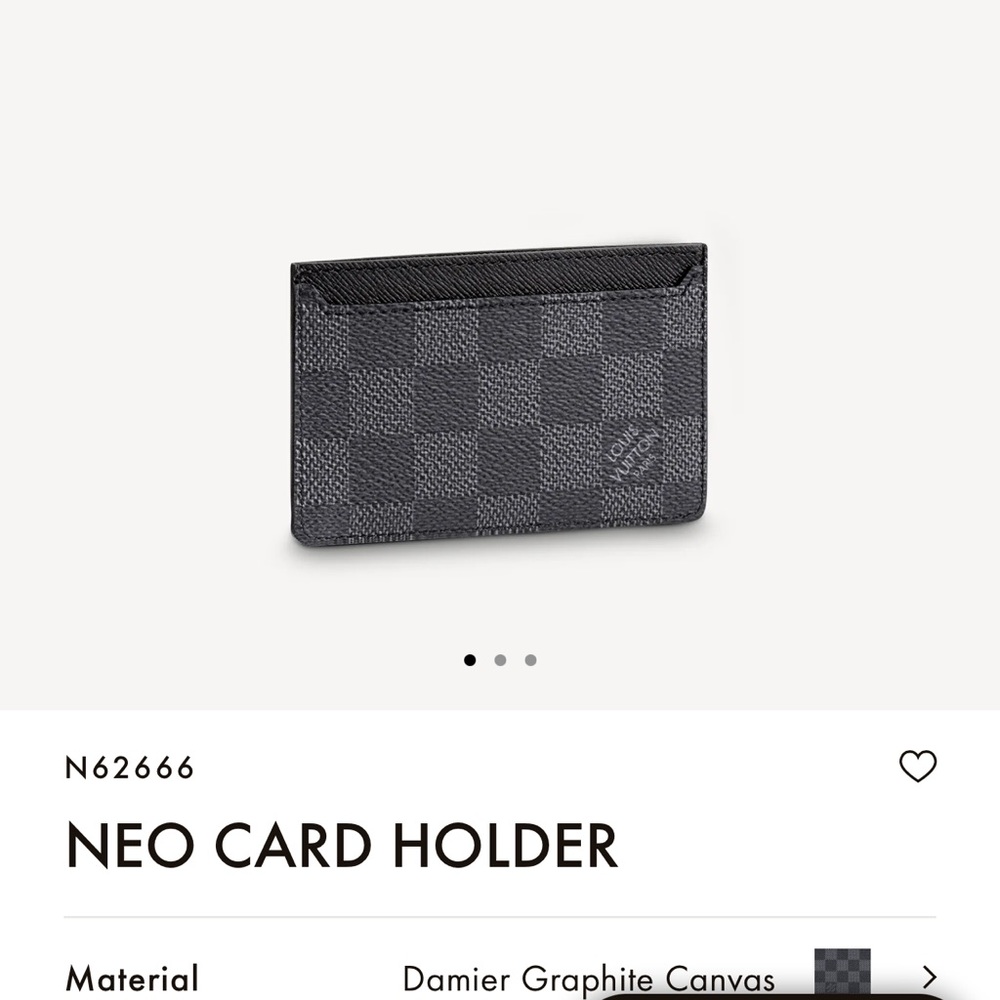 Louis Vuitton card holder